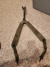 USGI LC-1 ALICE Y Suspenders 8465-00-001-6471 Vietnam Era OD Padded Load