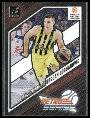 2023-24 Donruss Turkish Airlines EuroLeague #10 Bogdan Bogdanovic Retro Series