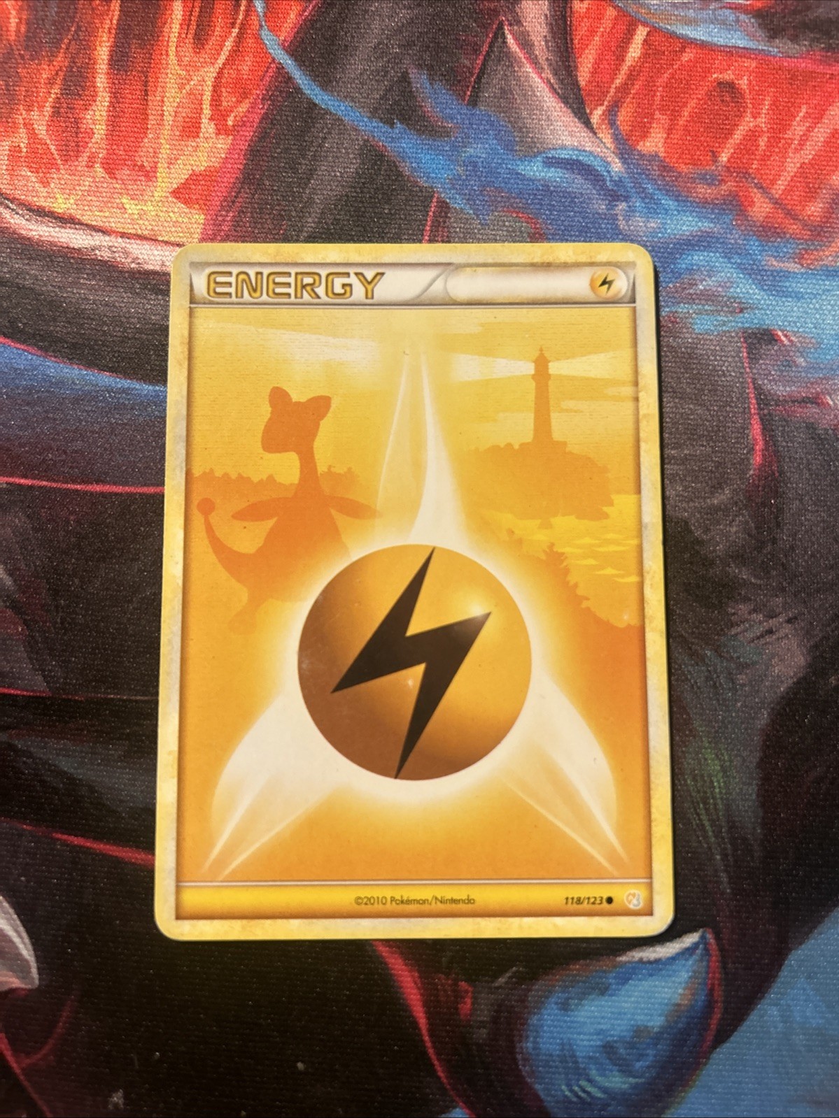 Lightning Energy 118/123 HeartGold & SoulSilver Ampharos 2010 - Pokemon TCG Card