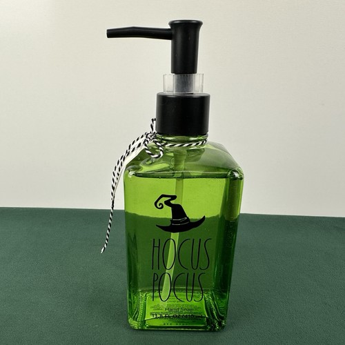 Rae Dunn Soap Dispenser Rae Dunn Hocus Pocus Glass Green