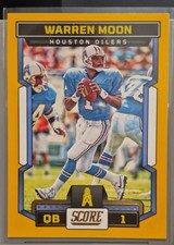 2023 Score - Warren Moon #8 Gold