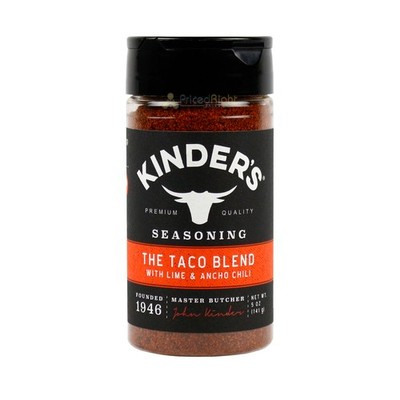 Kinder's The Taco Blend with Lime & Ancho Chili Made From Scratch Seasoning 5 oz
