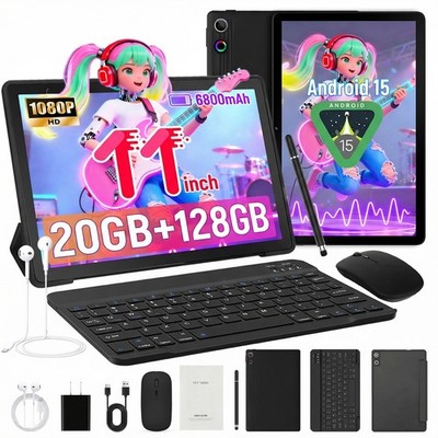 A7L Octa-core Android 15 Tablet 10 Inch 20GB+128GB 6000mAh WiFi Gemini AI 2026