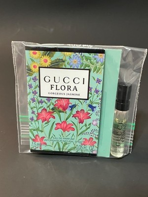 GUCCI  FLORA : GORGEOUS JASMINE  WOMENS : EAU DE PARFUM SAMPLE NEW Vial