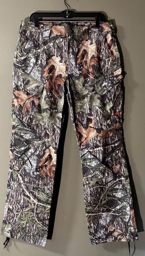 Under Armour x Mossy Oak Camo Cargo Jagdhose Herren Outdoor Wandern Gr. 34x32