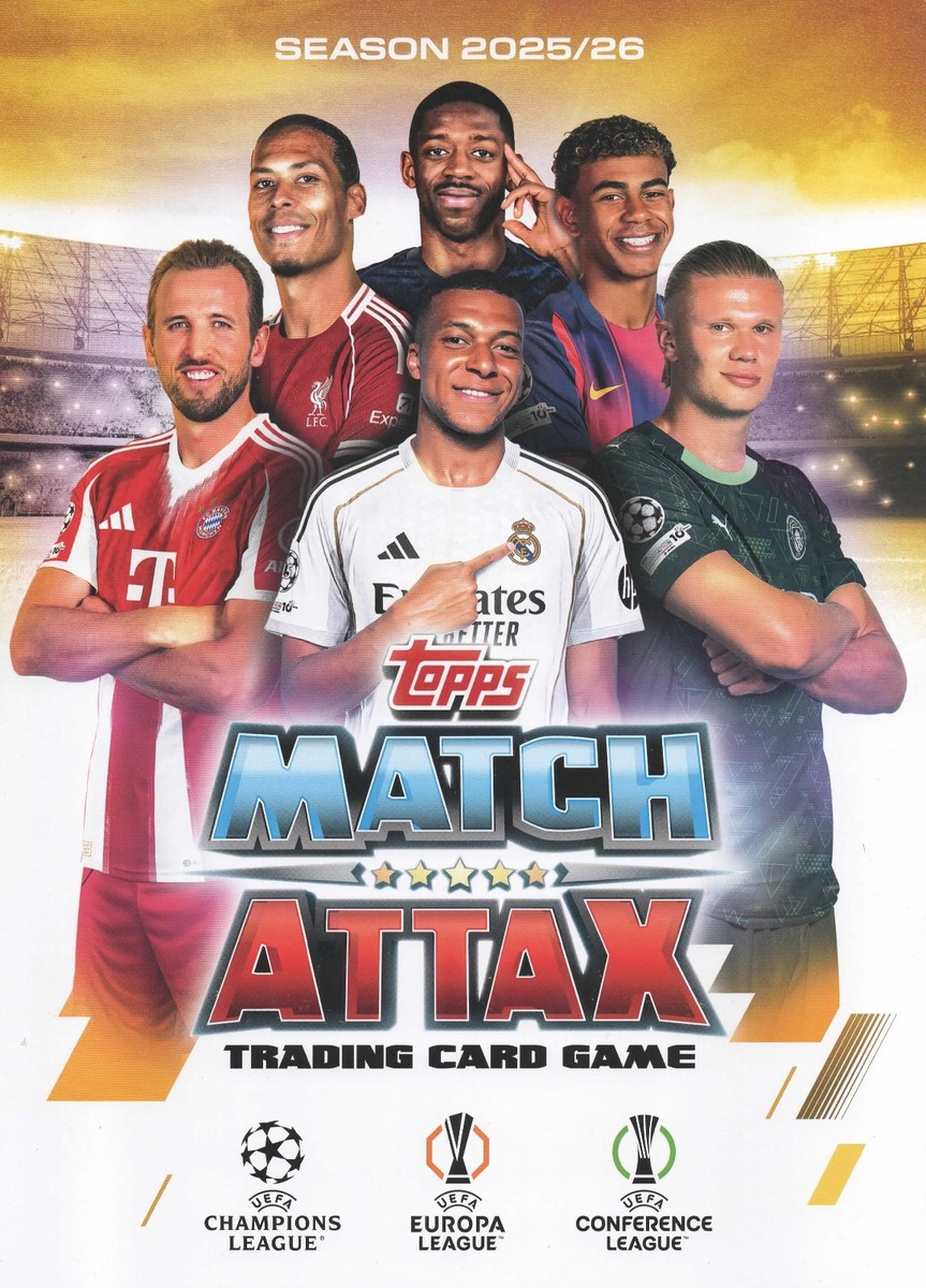 TOPPS Match Attax 2025 2026 Champions League ESTILO NAVIDAD Nº 1 - 315