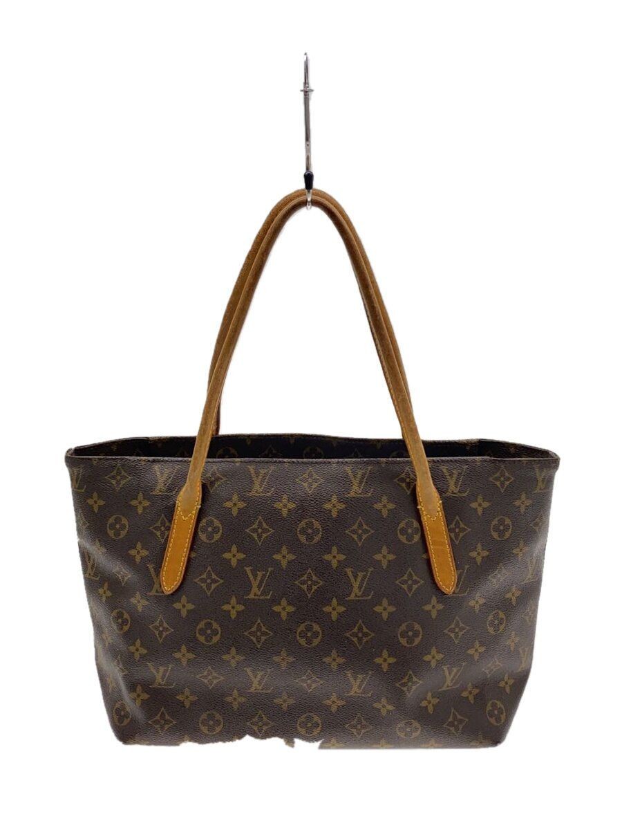 Louis Vuitton Tote Bag Raspail PM Monogram Canvas BRW PVC Used