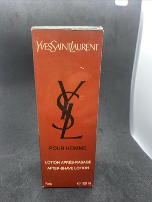 Yves Saint Laurent Pour Homme After Shave 100ml PREBARCODE RARE DISCONTINUED