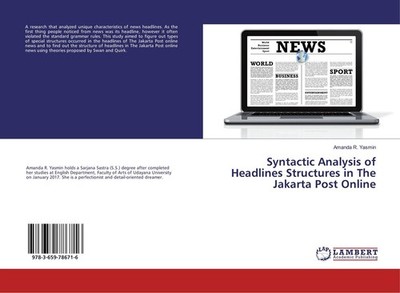 Syntactic Analysis of Headlines Structures in The Jakarta Post Online Amanda R. 