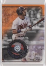 2019 Topps Tribute Stamp of Approval Relics Orange 23/25 Eddie Rosario 0c3