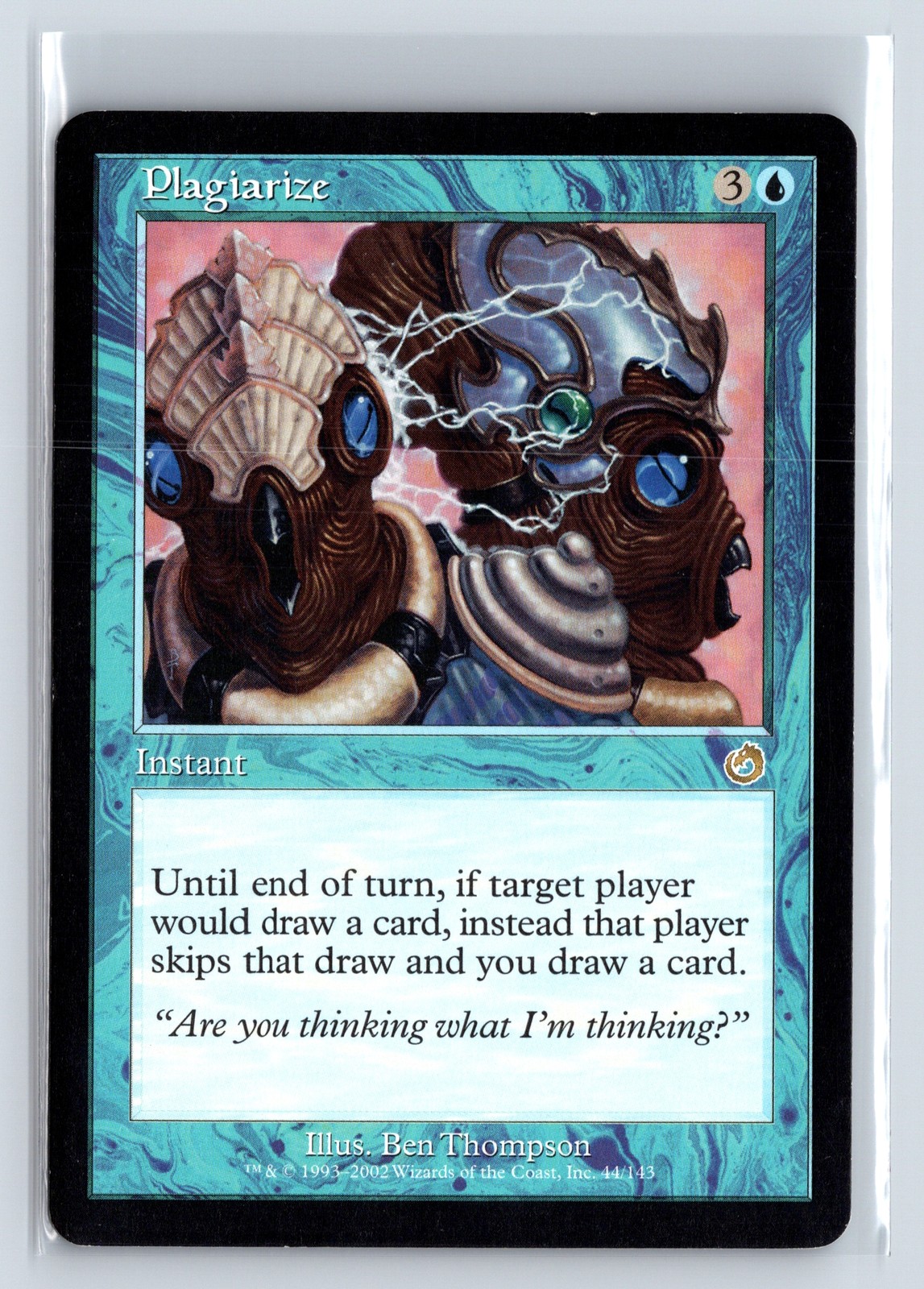 (3x) PLAGIARIZE - Torment – MTG Magic the Gathering Card - Rare