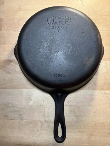 Vintage Wagner Ware Sidney-O No.6 Cast Iron Skillet 1056 Q