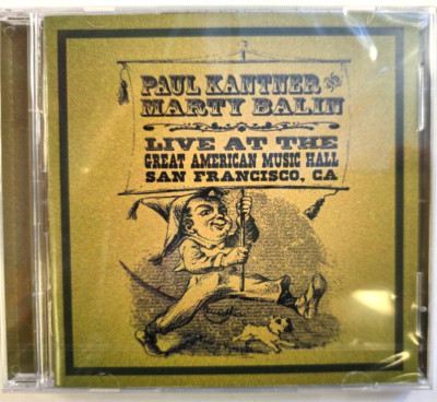 Paul Kantner And Marty Balin   Live At The Great American CD Album prog 2011