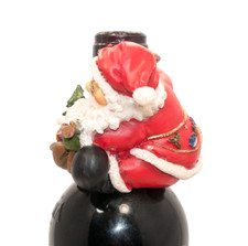 Christmas Wine Bottle Ornament Santa Claus Decorate Holiday