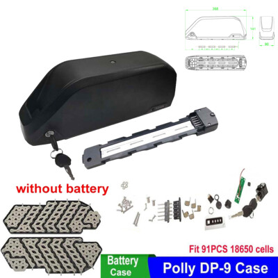 36V 48V 52V  91Cells Battery Case DIY Empty Box Parts For DP9 eBike Battery