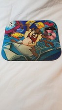 Taz The Tasmanian Devil Vintage 1999 Mouse Pad Warner Brothers 9" x 7-3/4"
