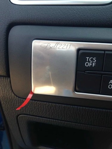 For Mazda CX-5 2012-2015 Inside Light Lamp Switch Control Decoration Cover Trim - Picture 2 of 9