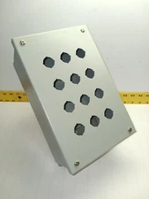 NEW HAMMOND 12 HOLE PUSHBUTTON ENCLOSURE  MPB12