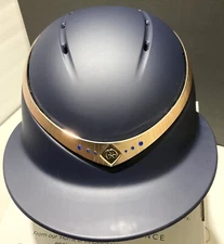 Charles Owen MYHALO  W/MIPS LUXE  6.75 / 55cm Sapphire Stellar Helmet -SEE NOTEs