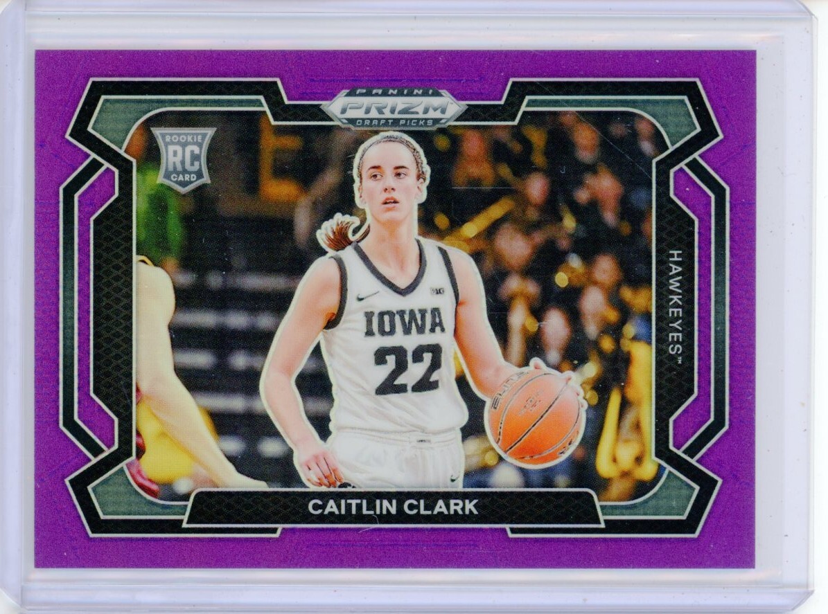 2024-25 Panini Prizm Draft Picks CAITLIN CLARK Variation RC Rookie
