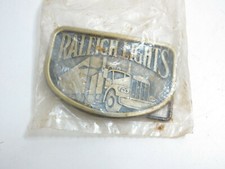 NEW VINTAGE 1980'S RALEIGH LIGHTS TRUCKING JJ METAL BELT BUCKLE