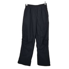 Nike Boys Navy Blue Elastic Waist Straight Casual Athletic Pants Size Large