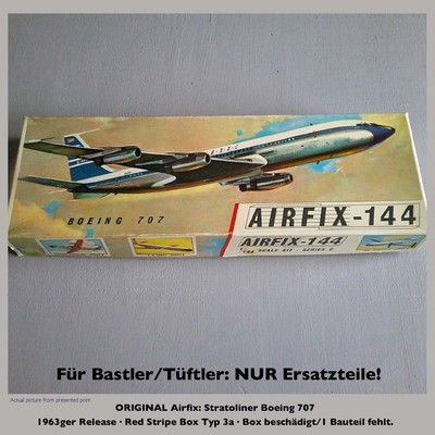 Original Airfix 1963 · First ''Boeing 707'' Kit Release · Ersatzteile!
