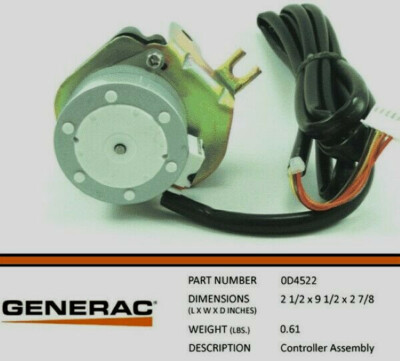 #ad GENERAC 0D4522 CONTROLLER ASSEMBLY FOR GENERATOR $170.99