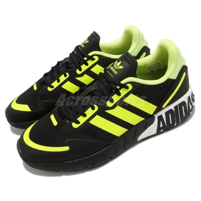 adidas Originals ZX 1K Boost Black Yellow Men Casual Lifestyle Shoes FY3632  | eBay