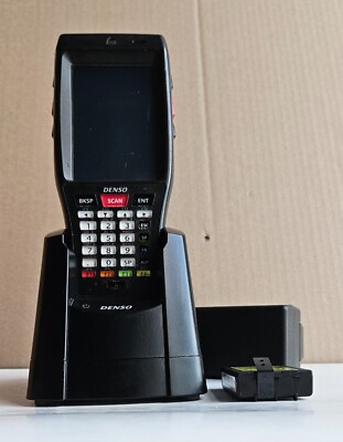 Terminal DENSO BHT-1261 QWB-CE 512MB/2GB 5mpx 1D/2D WiFi BT CE6 + BASE -FULL SET