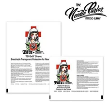 Tatu-Derm Breathable Protection Waterproof AfterCare Tattoo Bandage Sheets&Rolls