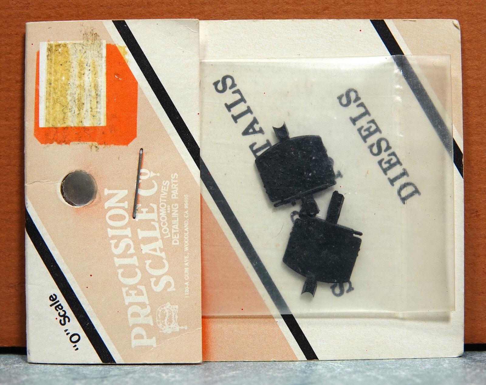 PRECISION SCALE O EARLY EMD DROP STEP W/SAFETY PATTERN DETAIL KIT # 5678