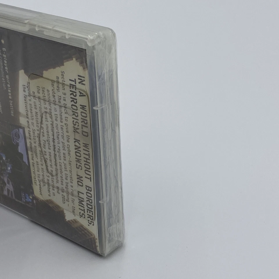 Ghost In The Shell Stand Alone Complex PSP Sony Playstation NEW Factory Sealed  - Image 4 of 4