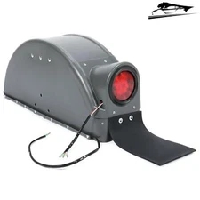 Fender Assembly w/ Wiring Harness Gray For Demco RV Kar Kaddy Tow Dolly Trailer