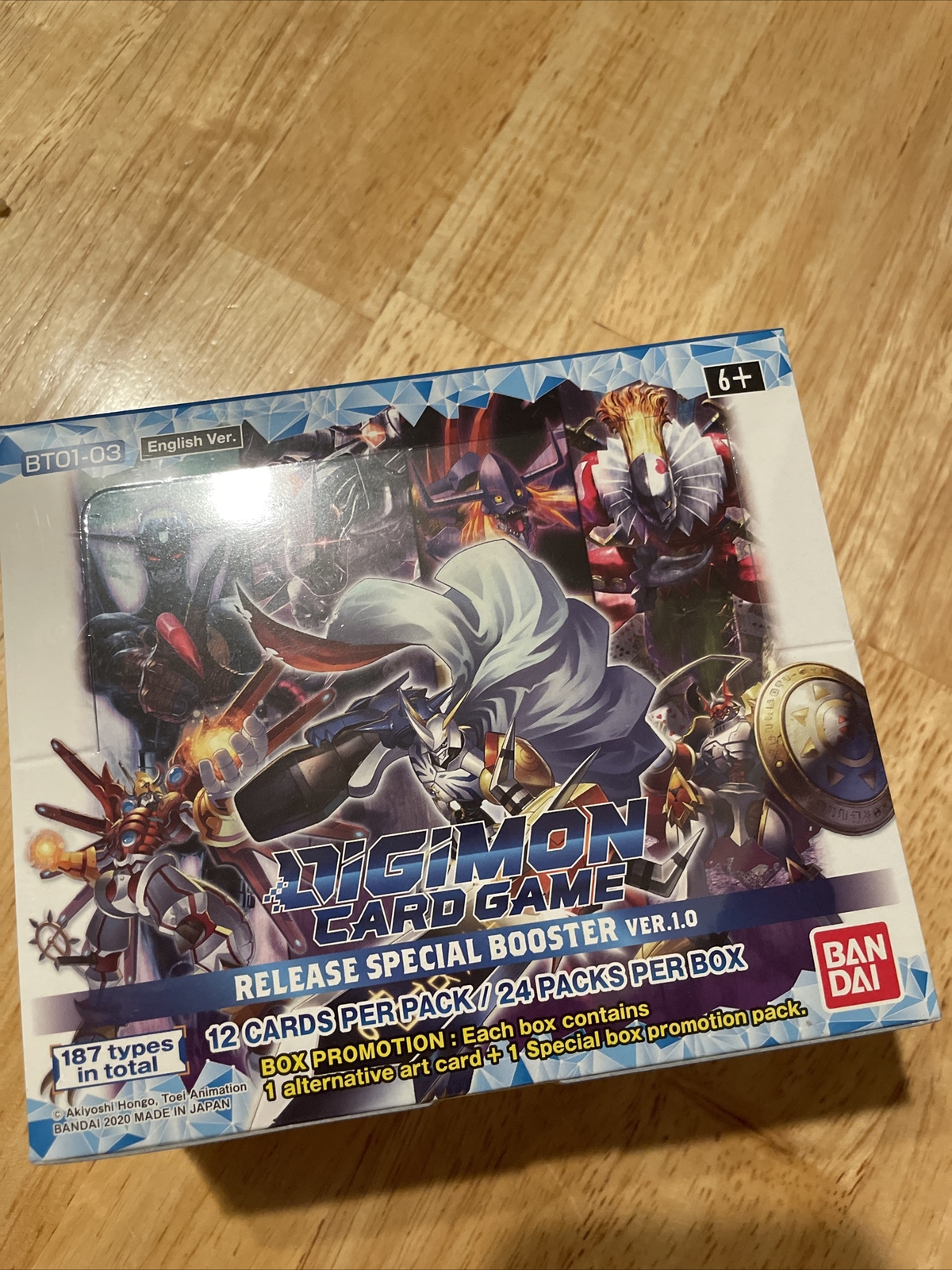 Bandai Digimon Card Game V 1.0 Booster Box for sale online | eBay
