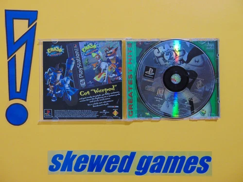 Crash Bandicoot 2 Cortex Strikes Back - cib - PS1 PlayStation 1 Sony