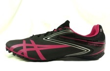 Womens ASICS 'Hyper Rocket Girl SP-5' Shoes 7.5 Black/Pink Track spikes field