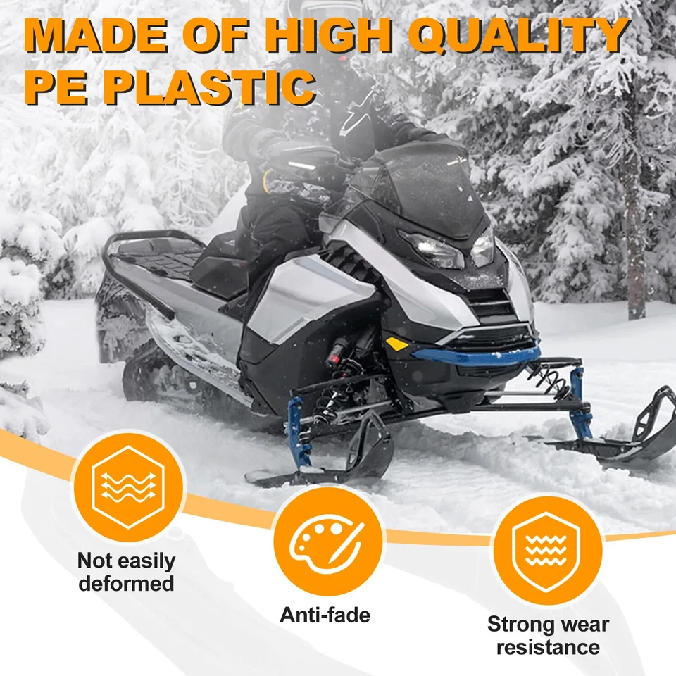 For Ski-Doo Pilot 5.7 Complete Ski Upgrade Kit w/Carbides Handles #860200524 - Image 3 of 4