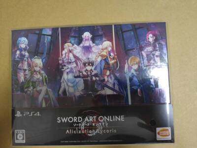 PS4 Sword Art Online Alicization Lycoris First Limited Game software Blu-ray CD