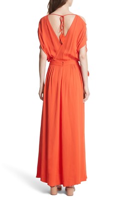 tory burch orange maxi dress Tory Burch Fashion Collections