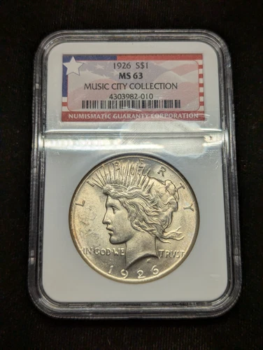 1926-P Peace Dollar NGC MS63 #050