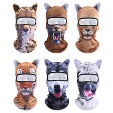 Winter Windproof Face Masks Animal Ears Balaclava Cat Dog Cycling Ski Neck Cover