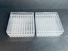 VWR Plastic Freezer Box 5 x 5 in. 100 Places Total of 2 Tube Racks