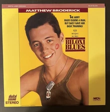 BILOXI BLUES -COMEDY  1988-LASERDISC, MATTHEW BRODERICK, CHRISTOPHER WALKEN VG+