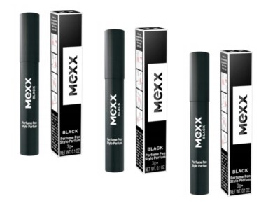 MEXX Parfum in Pen Bag-version  BLACK Perfume Pen 3g for Her Frau