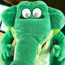 Disney Store Peter Pan Croc Stuffed Animal Plush Tik Tok Crocodile Collectible