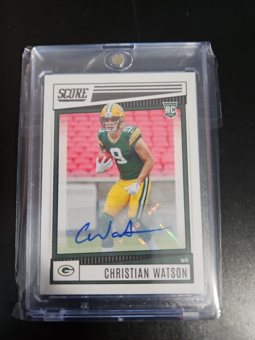2022 Score - Rookies #367 Christian Watson (RC) Autograph