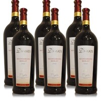 D'amati Negroamaro Merlot Puglia, Trocken, Sortenreines Weinpaket (6X1,0L)