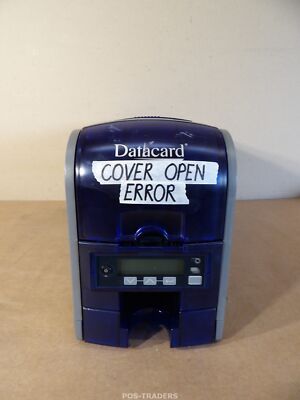 Datacard SD360 Color Card Printer PX30 DUAL Side LAN USB - COVER OPEN ERROR