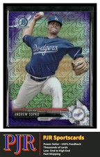 Andrew Sopko 2017 Bowman Chrome Mojo #BCP83 Dodgers Purple 27/250 35% Off 4+
